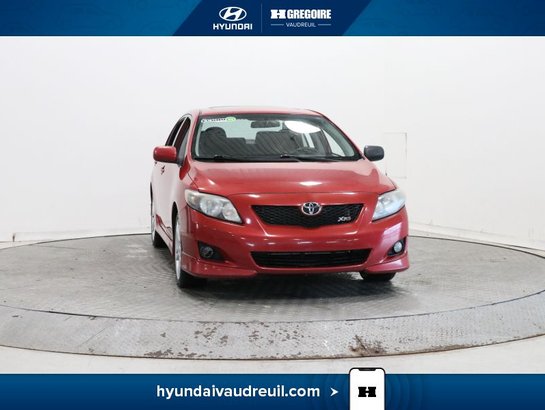 Toyota Corolla 2010 2010 Rouge