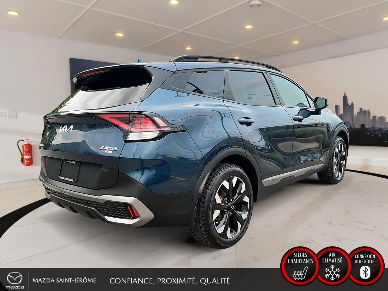 2023 Kia Sportage Blue Saint-Jérôme - photo #5