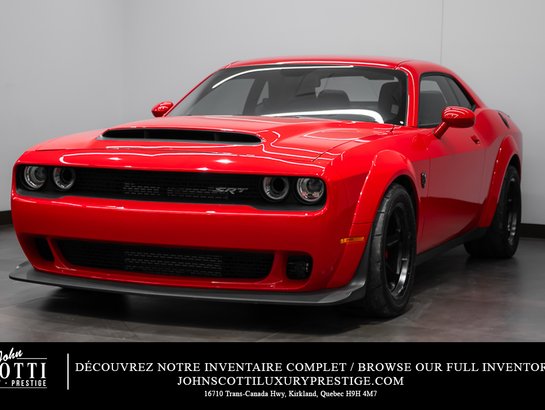 2018 Dodge Challenger 2018 Red