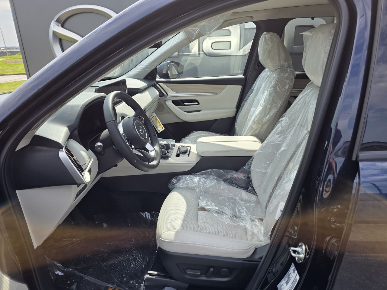 Mazda CX-90 hybride rechargeable 2026 Bleu cristal foncé mica Donnacona - photo #7