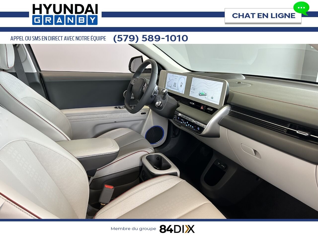 Hyundai Ioniq 5 2024 Blanc Granby - photo #19