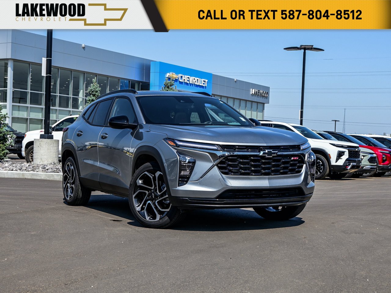 2025 Chevrolet Trax FWD 4dr 2RS Grey Sherwood Park - photo #0