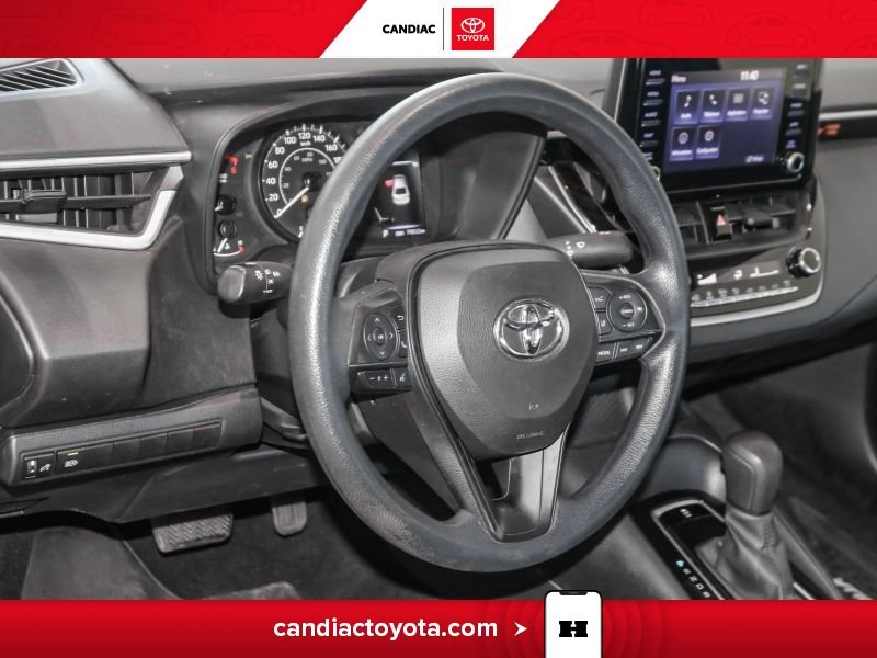 Toyota Corolla TA03982 | L - ASSISTANCE CONDUITE - A/C - GR ÉLECTR 2022 Noir Laval - photo #15
