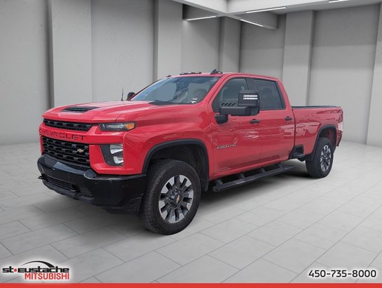 2022 Chevrolet Silverado 2500HD Custom cabine multiplace 4RM 172 po-MAGS-BLUETOOTH-CAMERA DE RECUL Red