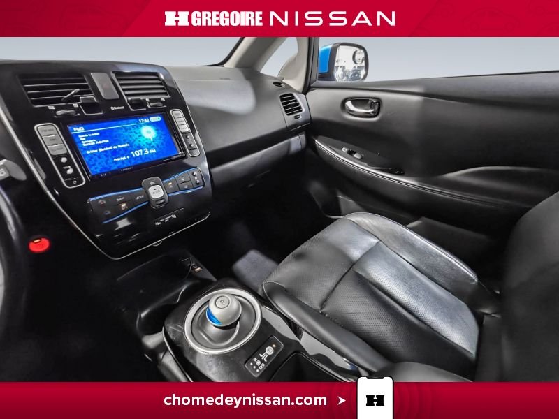 Nissan Leaf 2014 Bleu Saint-Eustache - photo #21