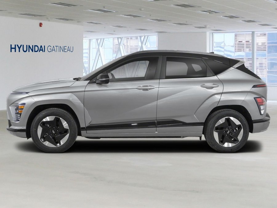 2026 Hyundai Kona Electric 2026 Gris cybernétique avec toit Noir abyssal