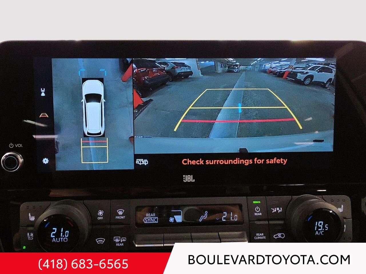 TOYOTA GRAND HIGHLANDER 100120A-109 | HYBRIDE PLATINUM MAX, AWD 2026 Blanc Québec - photo #19