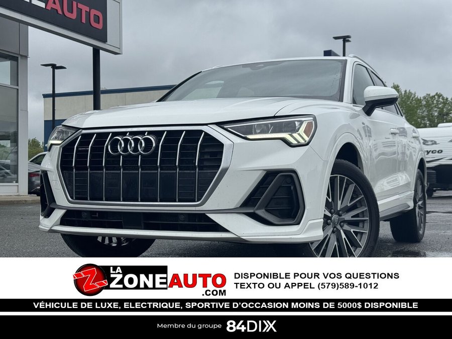 Audi Q3 Progressiv 2020 2020 Blanc