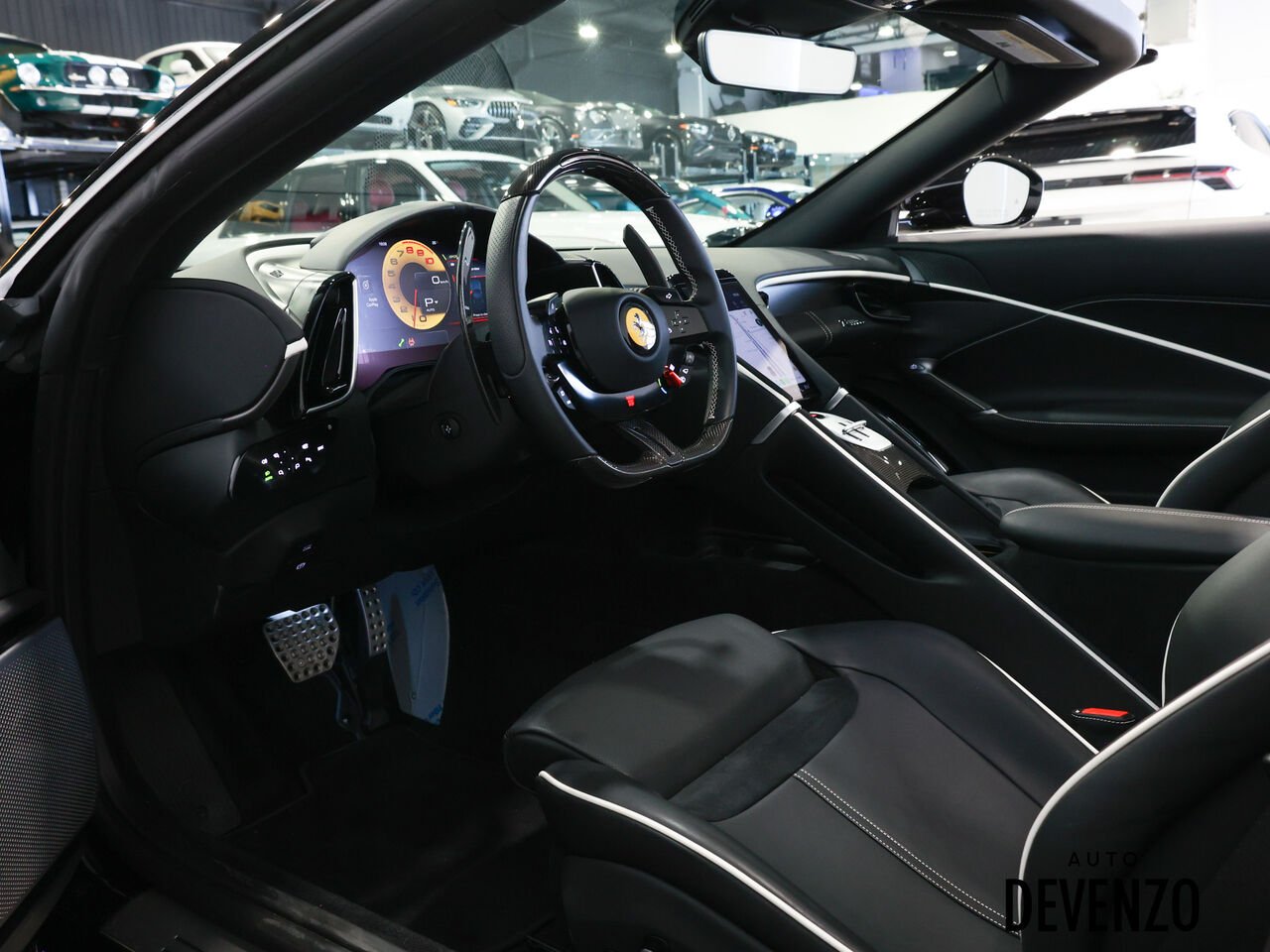 Ferrari Roma 2025 Noir Saint-Eustache - photo #12