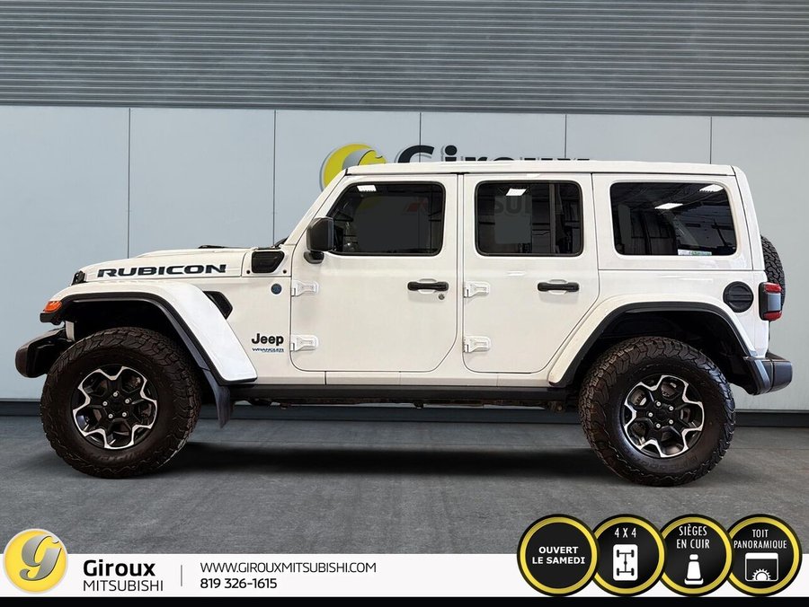 JEEP WRANGLER UNLIMITED RUBICON 4XE Unlimited Rubicon 4x4 2022 Blanc