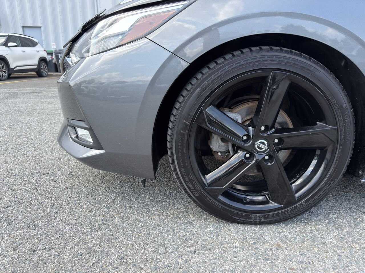 Nissan Sentra 2021 Gris Thetford Mines - photo #8