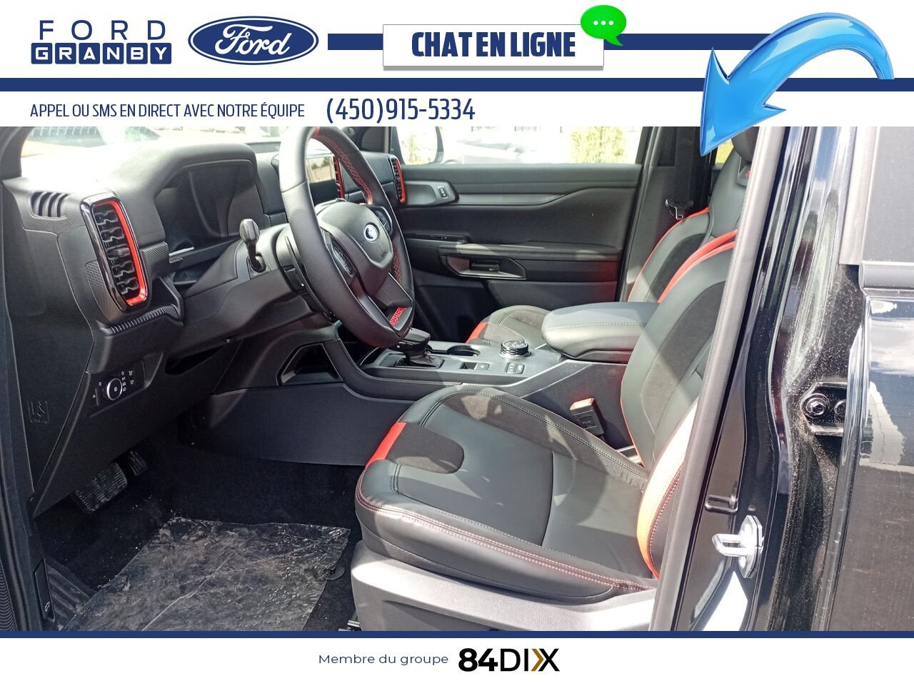 2024 Ford RANGER Black Granby - photo #10