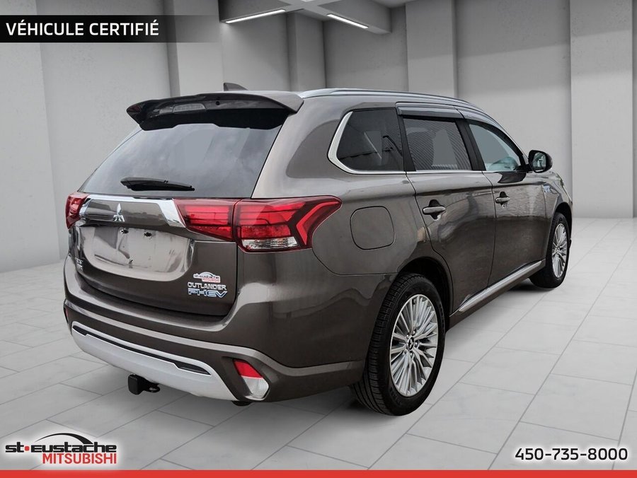 Mitsubishi Outlander PHEV SE AWC-SIÈGES ET VOLANT CHAUFFANT-CUIR/SUÈDE 2019 Brun
