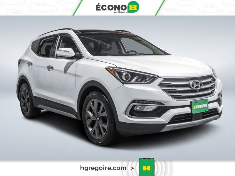 2018 Hyundai Santa Fe 2018 White