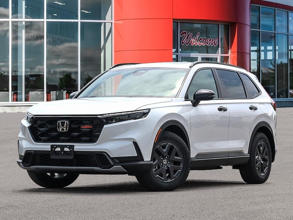 2026 Honda CR-V Hybrid TrailSport AWD Blanc platine nacré Ottawa & Gatineau - photo #0