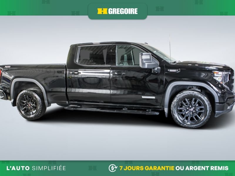GMC Sierra 1500 R3660 | ELEVATION DURAMAX CREW CAMERA VOLANT/SIEGES CHAUFF 2022 Noir Laval - photo #8