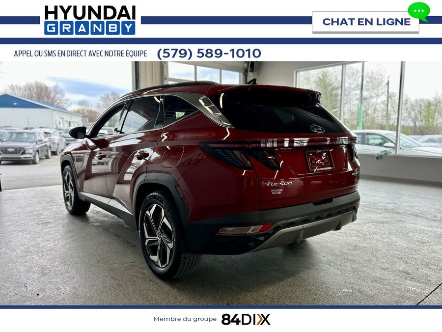 Hyundai Tucson hybride rechargeable 2022 2022 Rouge