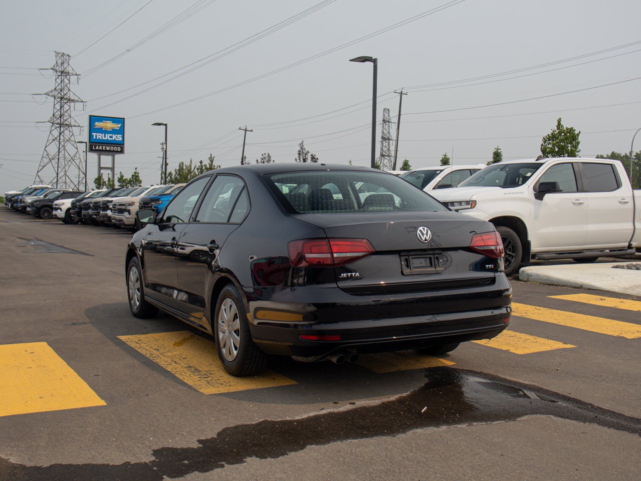 2016 Volkswagen Jetta Sedan 4dr 1.4 TSI Auto Trendline Black Sherwood Park - photo #7