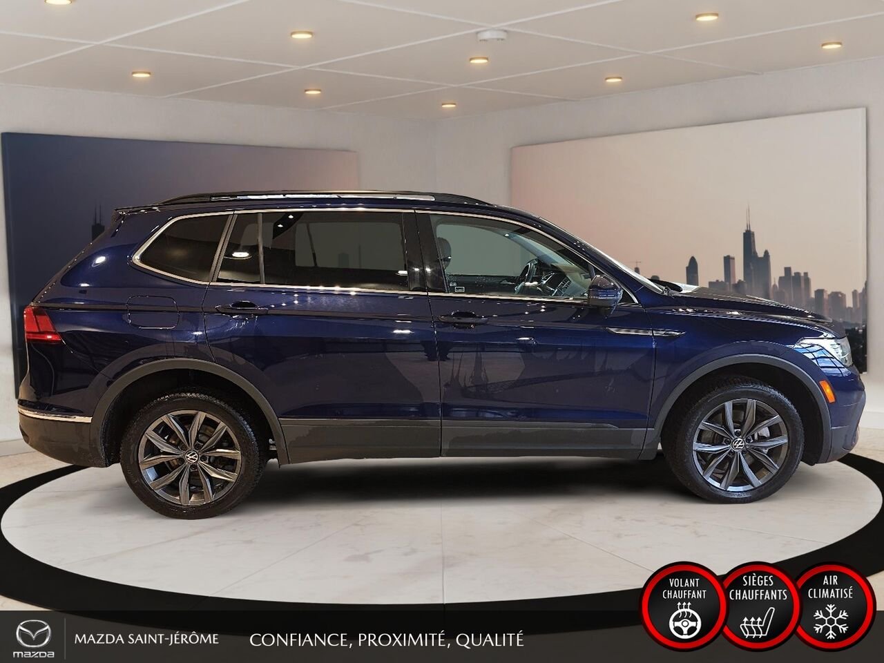 Volkswagen Tiguan 2022 Bleu Saint-Jérôme - photo #4