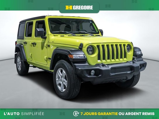 Jeep Wrangler 2023 2023 Jaune