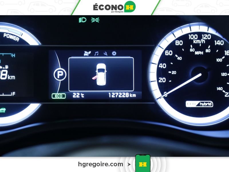 Kia Niro 821644 | L AUTO A/C GR ELECT MAGS 2018 Blanc Laval - photo #14