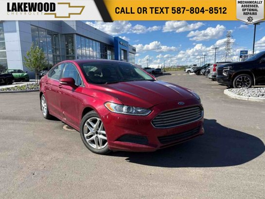 2013 Ford Fusion 2013 Red