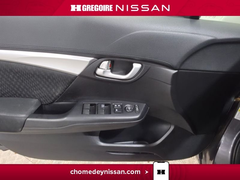 2015 Honda Civic Grey Blainville - photo #13