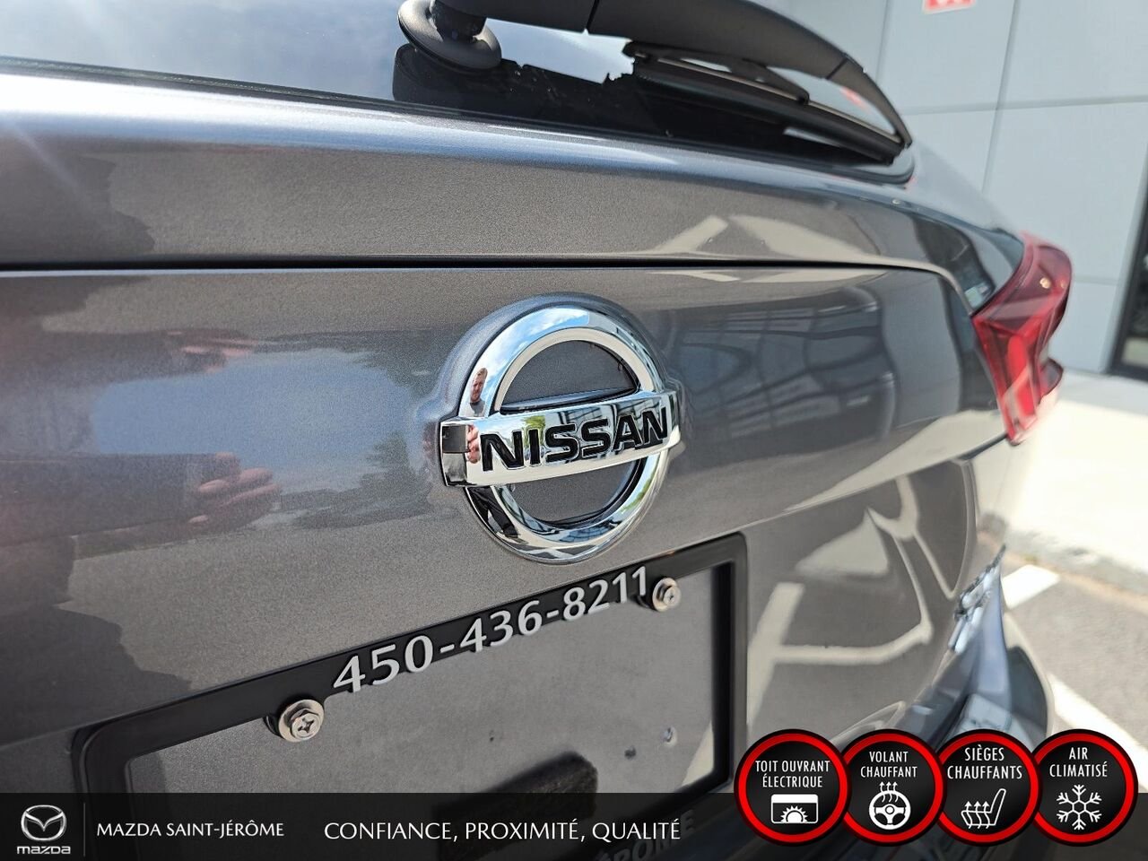 Nissan Qashqai SV | AWD | TOIT OUVRANT | MAGS | 2022 Gris Saint-Jérôme - photo #7