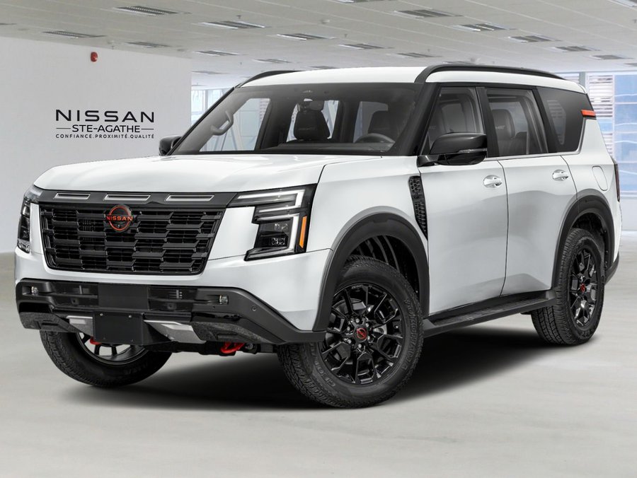 Nissan Armada 2026 2026 Blanc d'Aspen triple couche