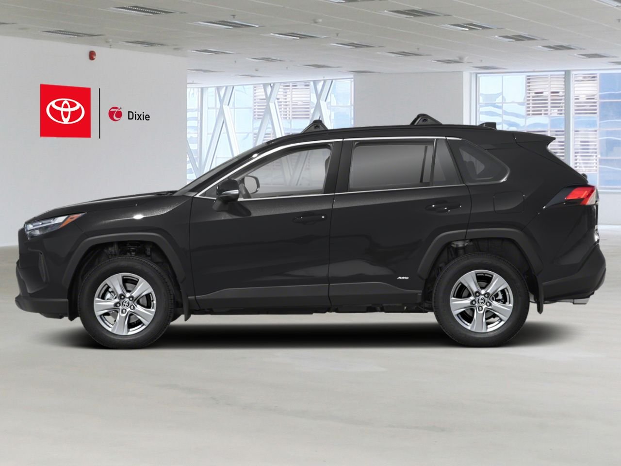 2024 Toyota RAV4 Hybrid XLE AWD / CLEAN CARFAX / HEATED SEATS / MOONROOF / ALLOY WHEELS / CARPLAY AND ANDROID AUTO Mississauga - photo #2