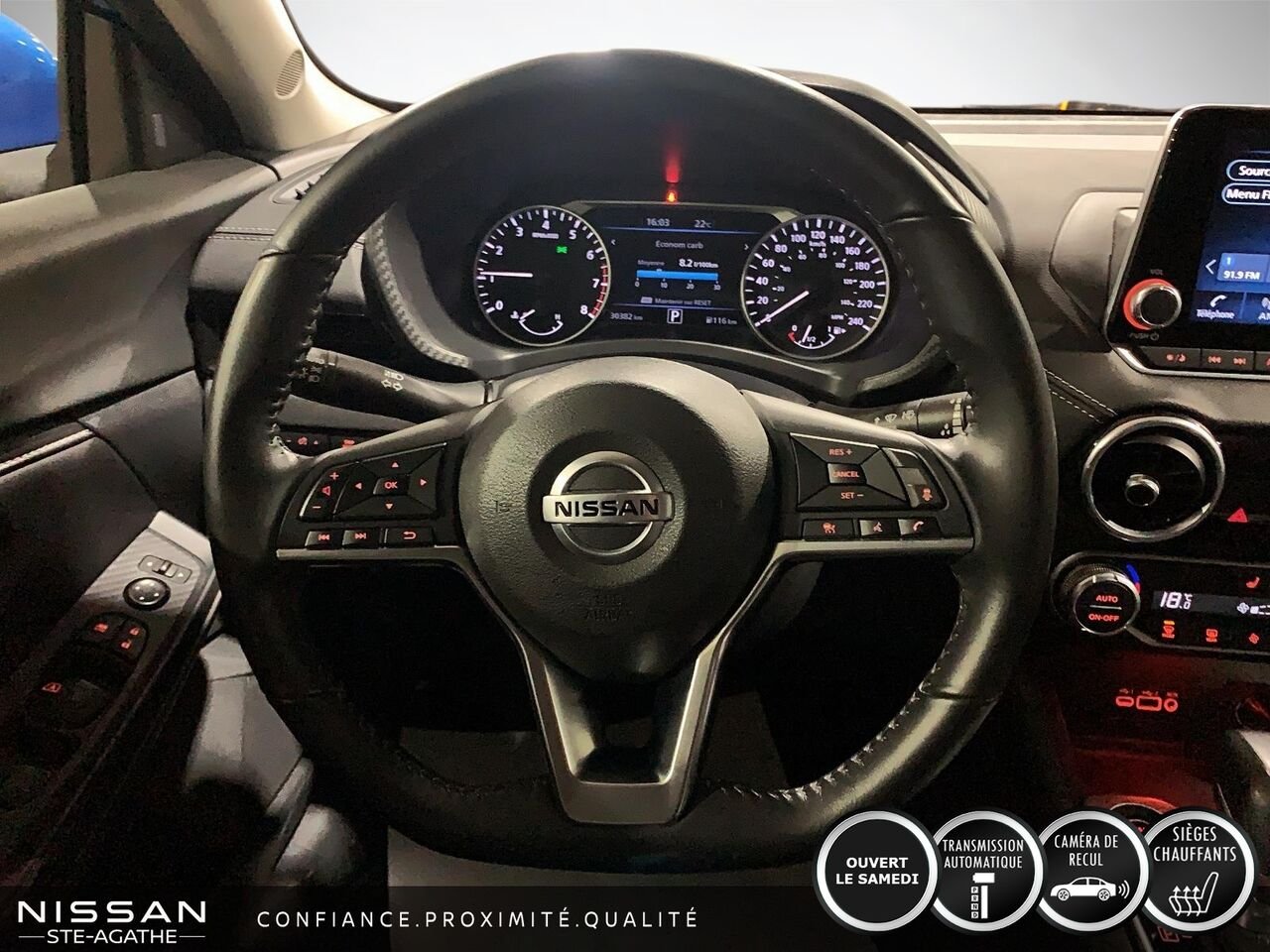 2023 Nissan Sentra Blue Sainte-Agathe-des-Monts - photo #10