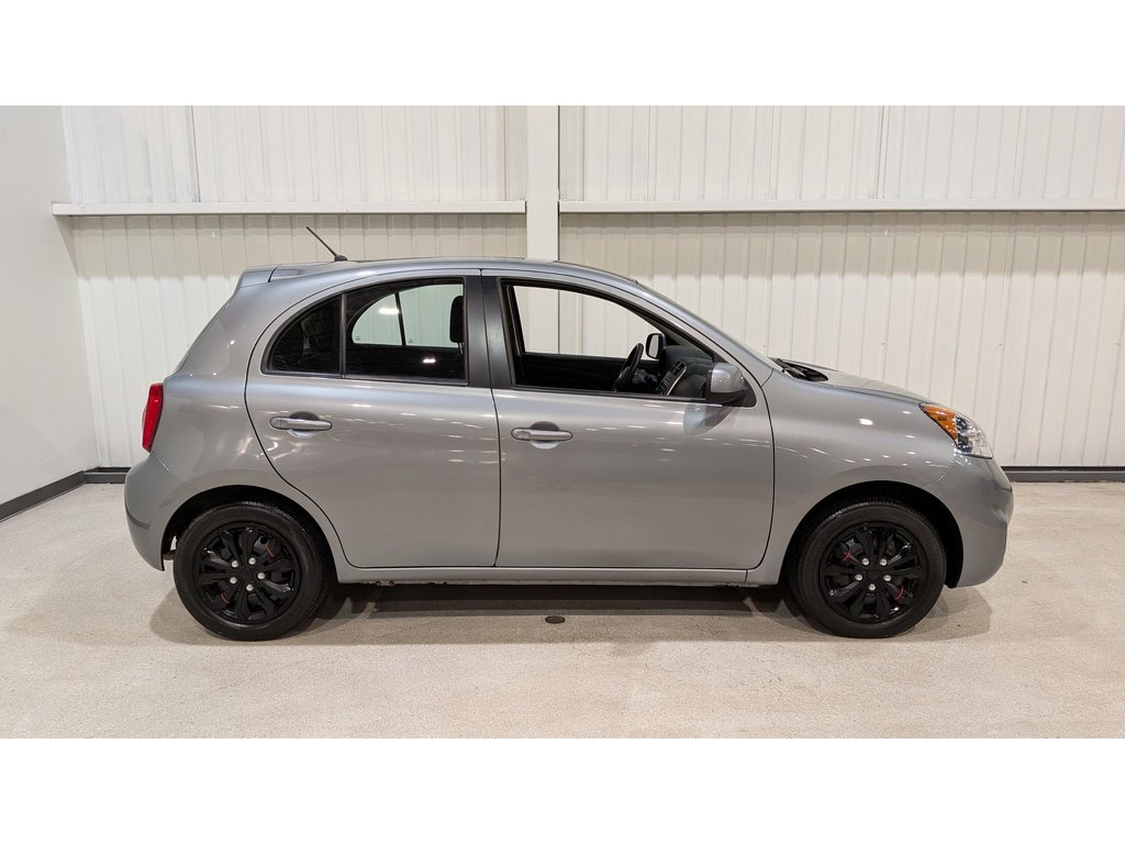 Nissan Micra 4dr HB Man SV 2015 Gris Val-David - photo #6