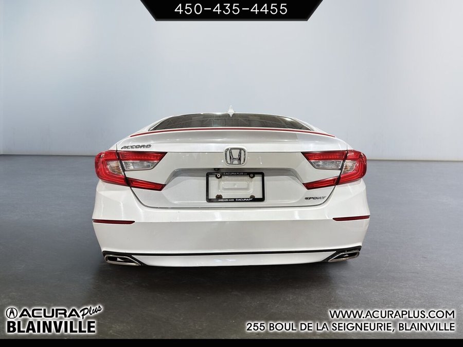 2018 Honda Berline Accord 2018 White