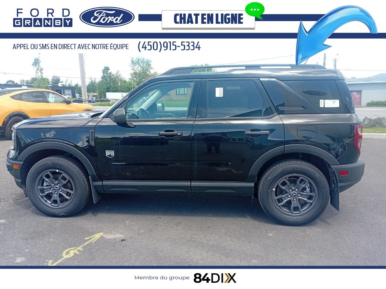 Ford BRONCO SPORT 2024 Noir Granby - photo #7