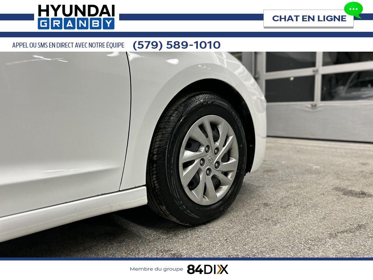 Hyundai Elantra 2020 Blanc Granby - photo #9