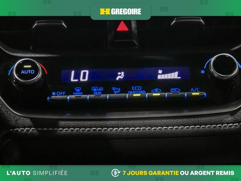 Toyota Corolla 821695 | SE MANUEL A/C NAV GR ELECT MAGS CAM RECUL BLUETOO 2021 Noir Laval - photo #23