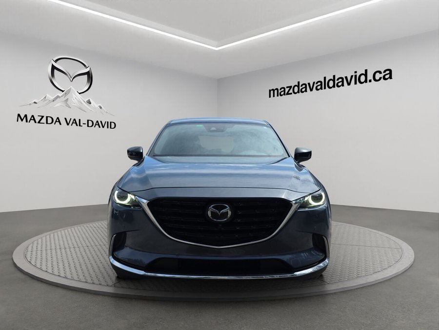 2022 Mazda CX-9 Édition Kuro TI, sièges en cuir, Toit ouvrant, Volant chauffant Grey