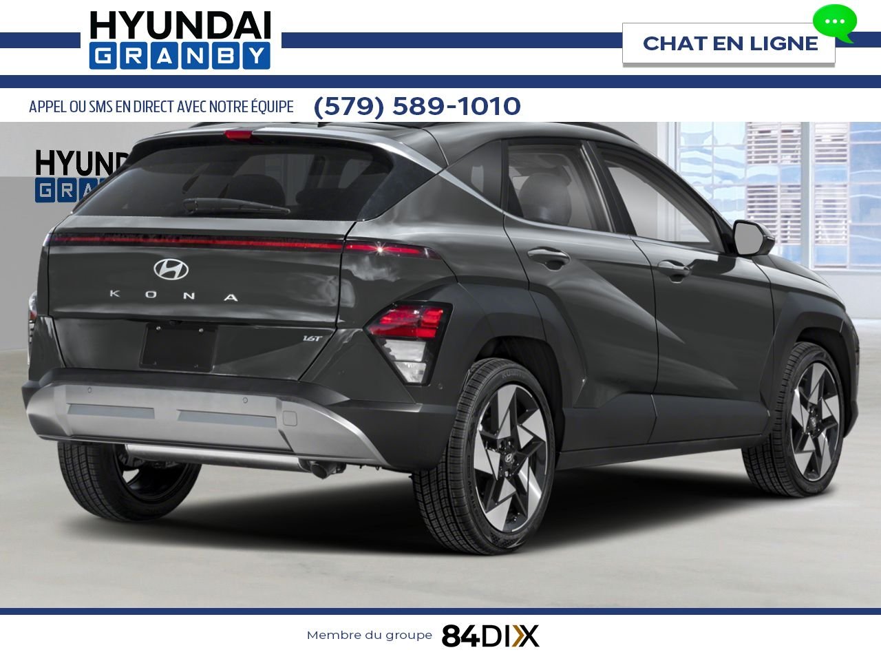 2026 HYUNDAI Kona Ecotronic Grey Granby - photo #1