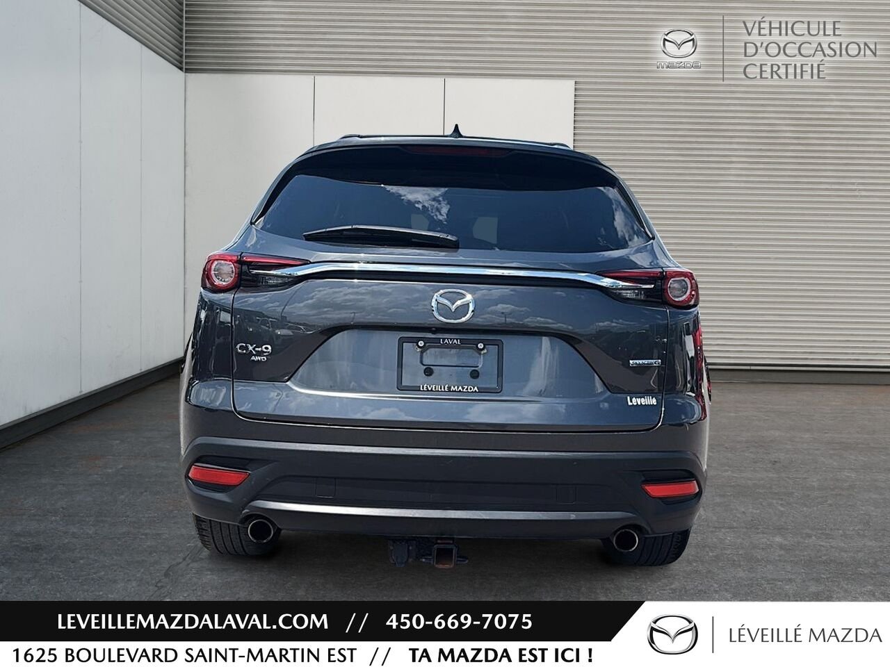 Mazda CX-9 GS TI 2023 Gris Laval - photo #5