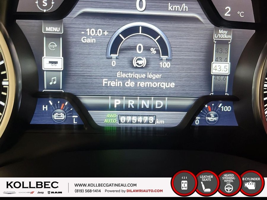 2019 RAM 1500 *** CLEAN CARFAX + BAS KILOMÉTRAGE *** White