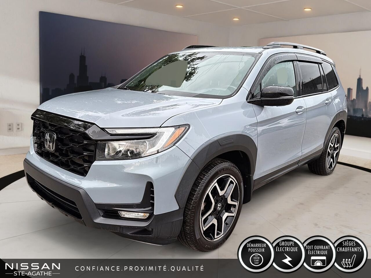 2022 Honda Passport Touring Traction Intégrale Grey Saint-Jérôme - photo #0