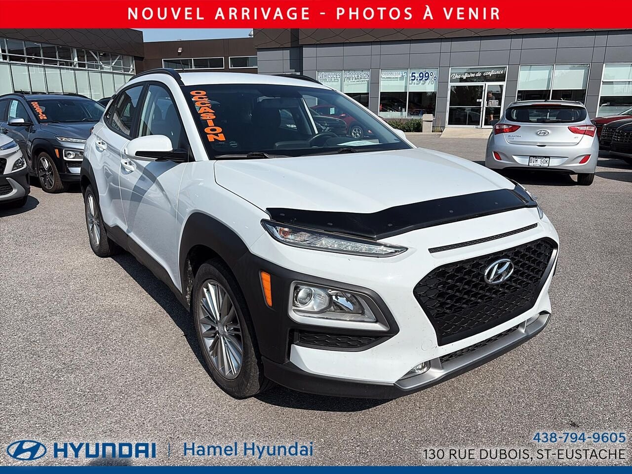 2020 Hyundai Kona White Saint-Eustache - photo #1