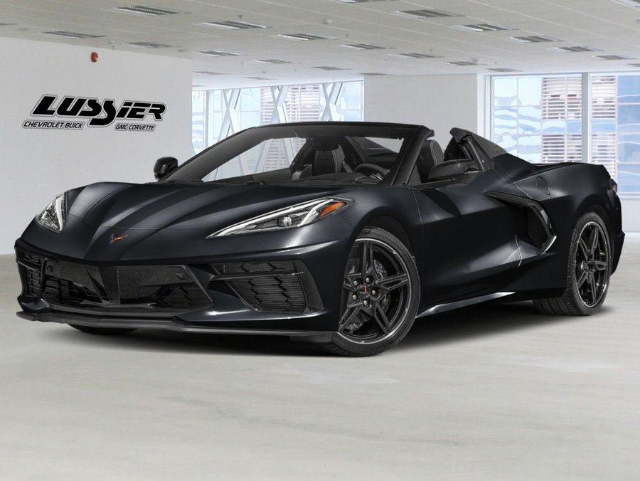 Chevrolet Corvette Stingray cabriolet 2 portes avec 2LT 2025 Noir