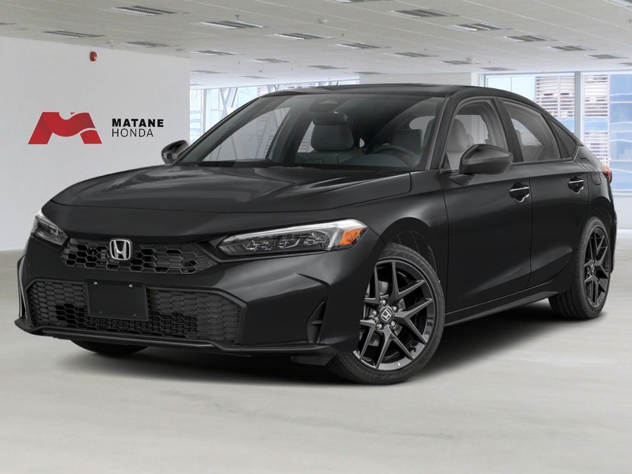 Honda Civic à hayon hybride 2026 2026 Noir cristal nacré