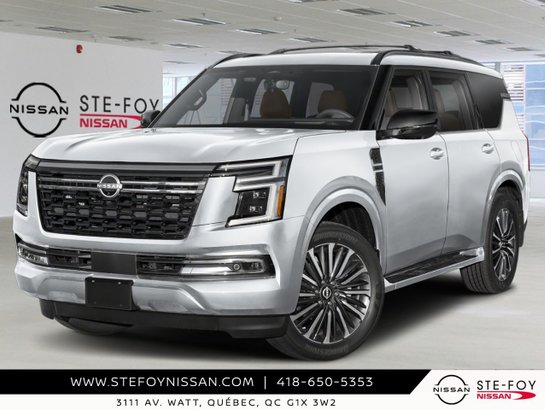2026 NISSAN Armada 2026 Everest White Pearl Tricoat
