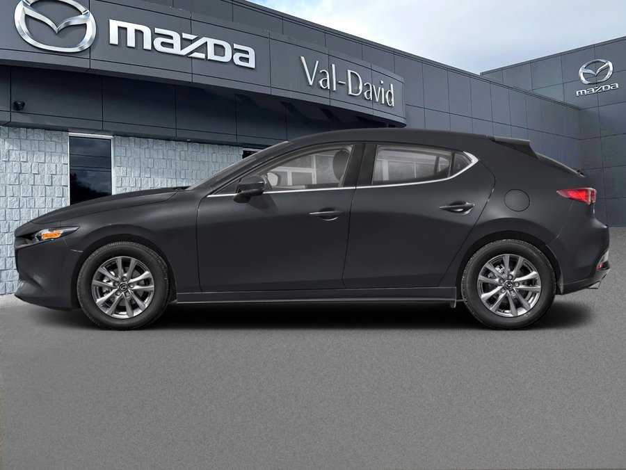2026 Mazda Mazda3 Sport Automatique, tout équipé, sièges chauffants, caméra de recul, Port USB-C Jet Black Mica