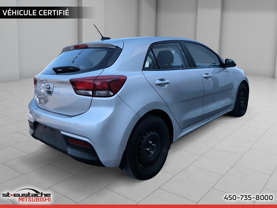 Kia Rio 5 portes LX+ AUTOMATIQUE-BANC ET VOLANT CHAUFFANT-CAMERA DE RECUL 2018 Argent