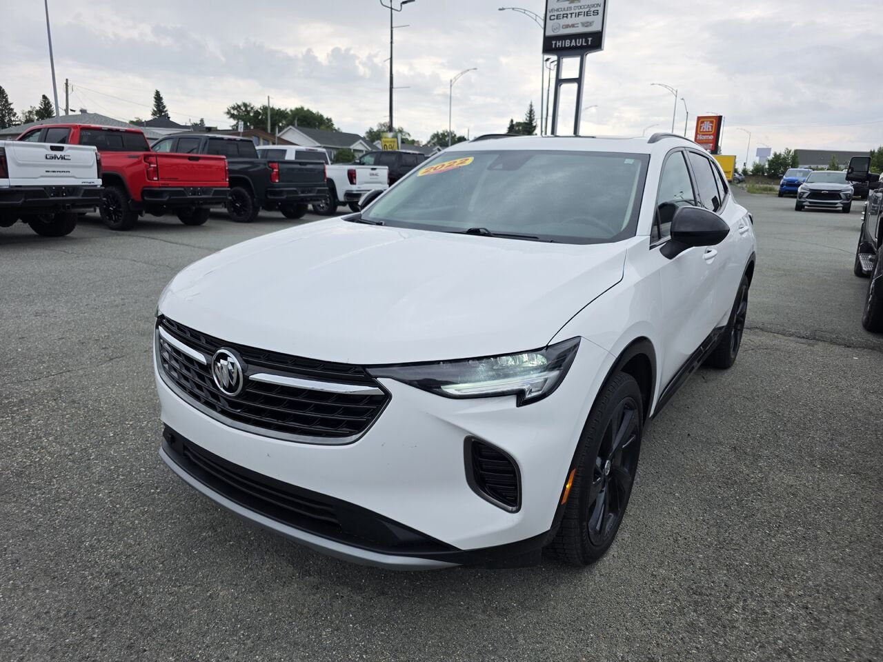 Buick Envision Essence 2022 Blanc Rouyn-Noranda - photo #1