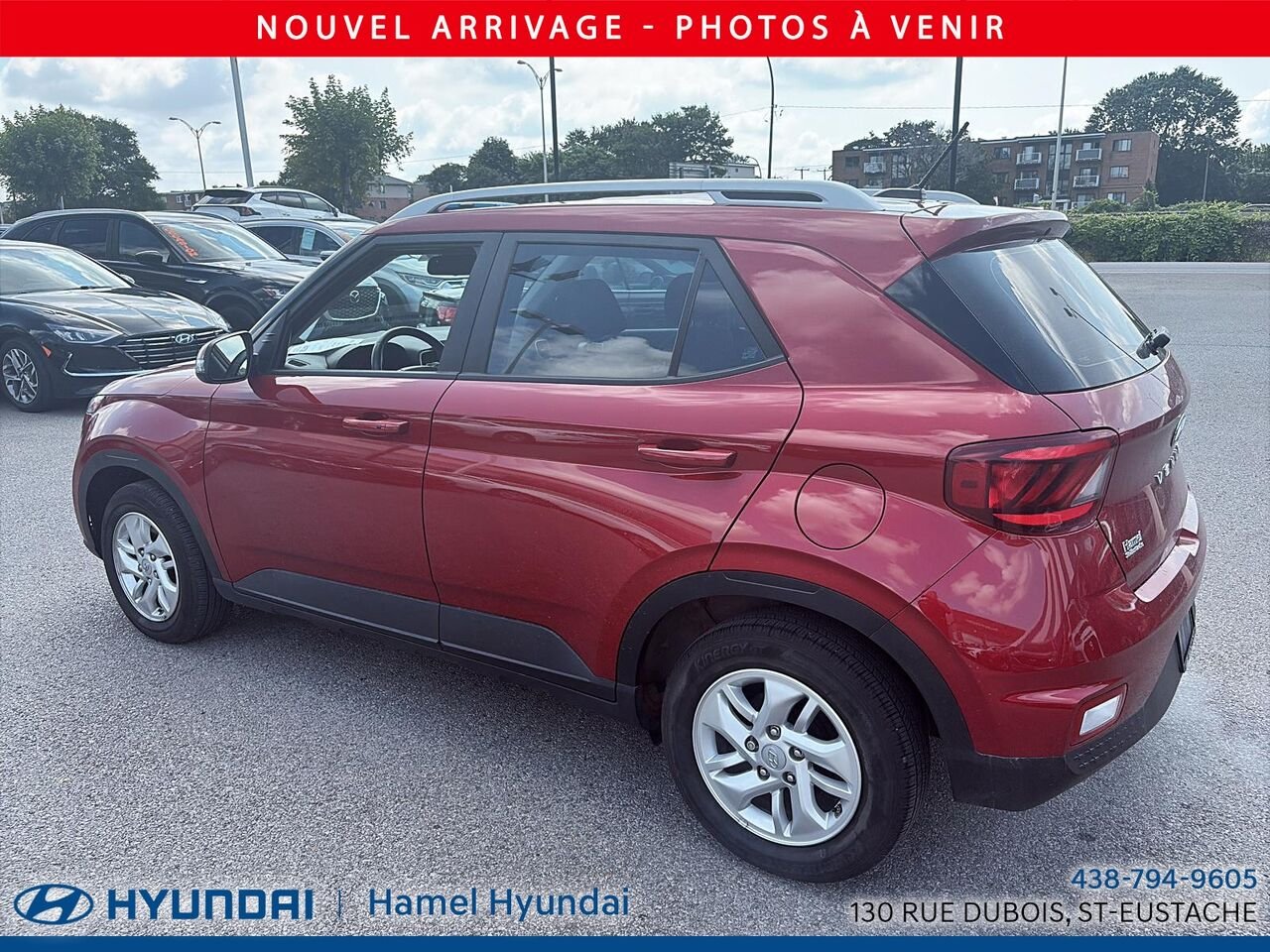 Hyundai Venue 2023 Rouge Saint-Eustache - photo #3