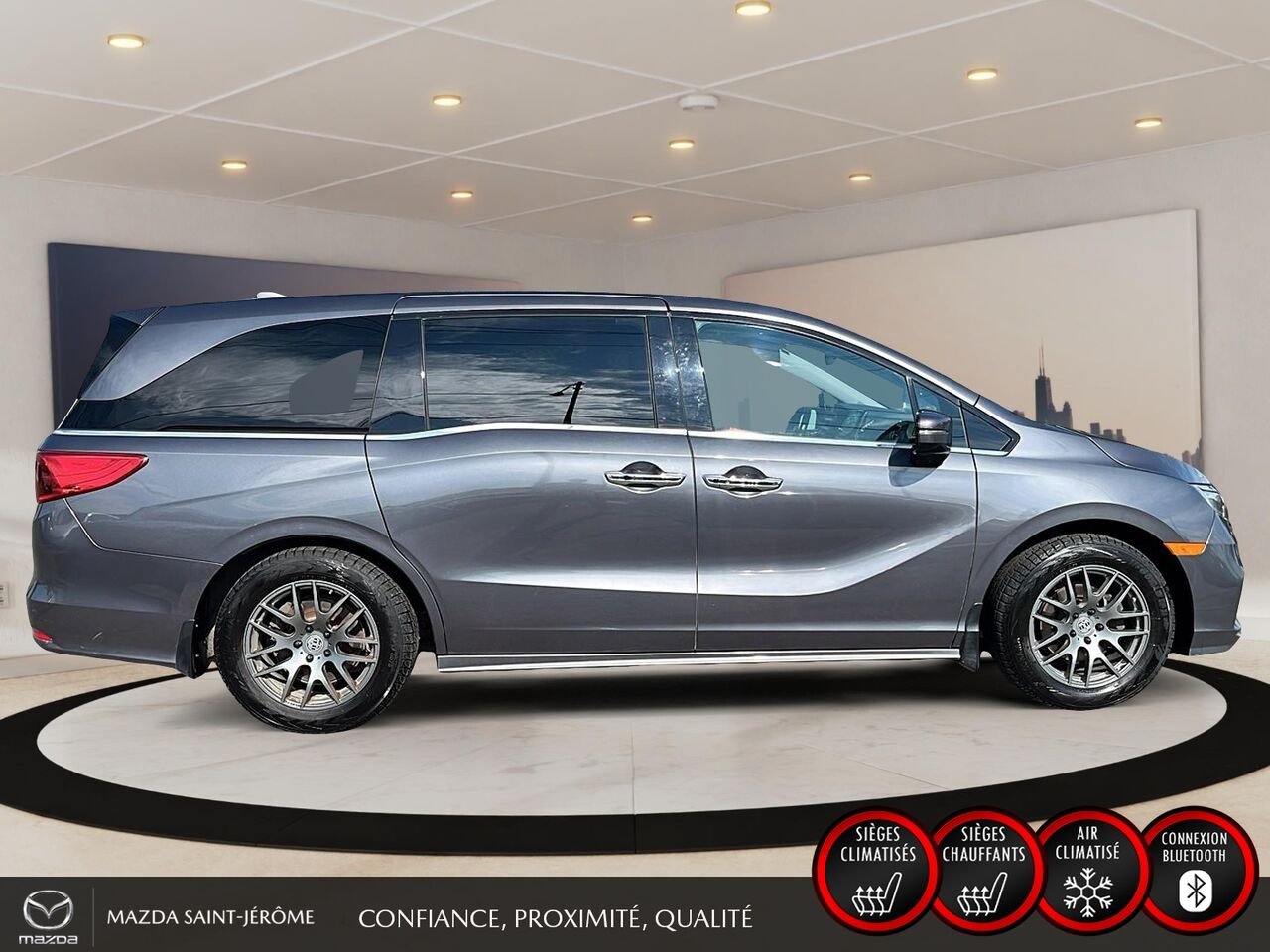 2018 Honda Odyssey Grey Saint-Jérôme - photo #4